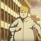 While jogging, Prompto begins greeting everyone he meets, showing increased confidence.
